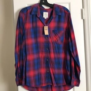 American Eagle button up